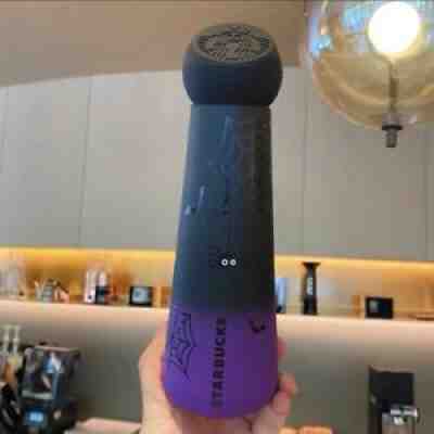 New Starbucks 2021 Halloween Black Purple Gradient Spider 11oz Cup Tumbler - Sold on eBay Nov 11, 2021 for $73.99