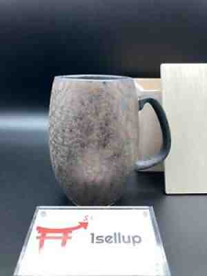 Starbucks Charcoal Colored Mug in Wood Box AROMA Starbucks Megruro Japan Limited - Sold on eBay Oct 04, 2021 for $72.99