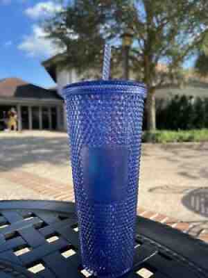 Disney Parks Disney World 50th Anniversary Starbucks Studded Iridescent Tumbler - Sold on eBay Oct 07, 2021 for $72.99