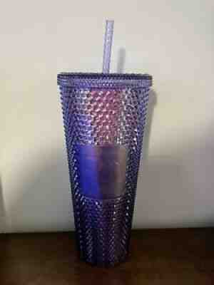 New Disney Parks Starbucks 50th Anniversary Studded 24oz Tumbler Cup IN HAND - Sold on eBay Oct 04, 2021 for $72.94