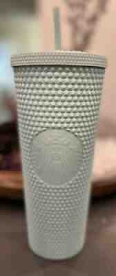 Starbucks Matte Mint Studded Tumbler 24oz Venti Cold Cup 2021 Limited New - Sold on eBay Nov 18, 2021 for $55.00