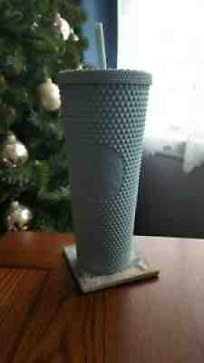 Starbucks 2021 Holiday Matte Mint Studded Cold Cup Tumbler 24 oz Venti NEW - Sold on eBay Nov 27, 2021 for $50.00