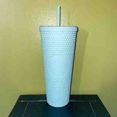 New Starbucks 24oz Mint Matte Studded Tumbler Winter Holiday 2021 - Sold on eBay Nov 28, 2021 for $49.99