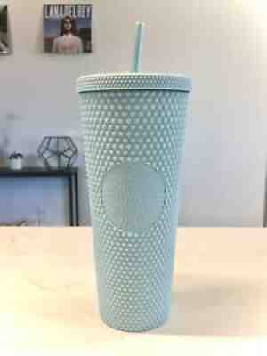 Starbucks Christmas 2021 MATTE MINT Studded 24 Oz Tumbler USA Winter Holiday NEW - Sold on eBay Dec 03, 2021 for $44.50