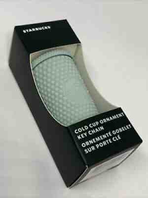 2021 Starbucks Holiday Matte Mint Green Ornament Keychain Studded Mini Tumbler - Sold on eBay Nov 23, 2021 for $29.00