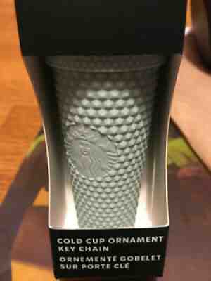 Starbucks 2021 Christmas MATTE MINT STUDDED ORNAMENT KEY CHAIN Free Fast Ship - Sold on eBay Nov 25, 2021 for $25.99