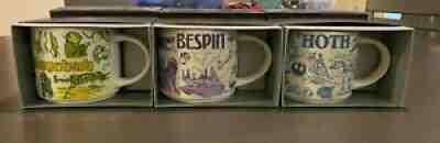 Star Wars Starbucks mugs set of 3 - Dagobah, Bespin, and HothÂ  - Sold on eBay Dec 08, 2021 for $195.50
