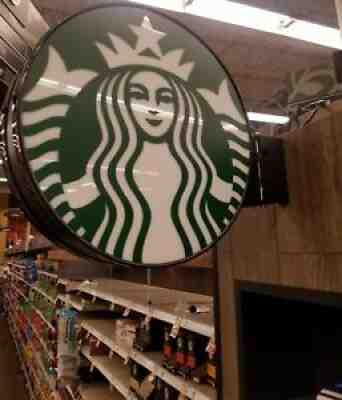 starbucks coffee display lightÂ  - Sold on eBay Dec 07, 2021 for $107.50