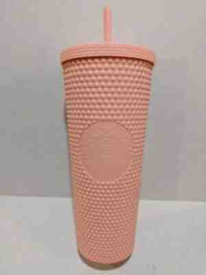Authentic Starbucks Spring 2020 Matte Pink Studded Tumbler Venti 24oz New - Sold on eBay Dec 09, 2021 for $99.99