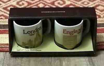 Starbucks Demitasse x 3 Sets London&England Arg&Bue UAEmir & KSArab 3oz New - Sold on eBay Dec 07, 2021 for $90.00
