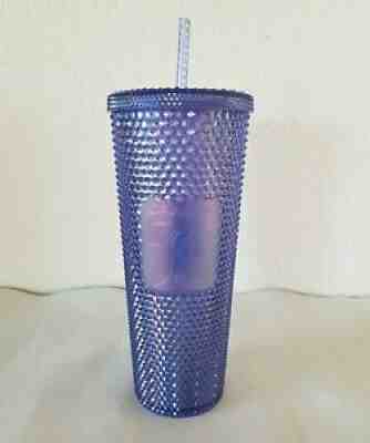 2021 Starbucks Walt Disney World 50th Anniversary Geometric Tumbler & Straw Blue - Sold on eBay Dec 09, 2021 for $89.95