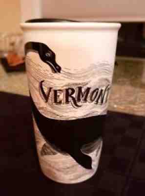 Starbucks Coffee Travel Mug Cup * Champ The Lake Monster * Vermont * fast ship * - Sold on eBay Dec 08, 2021 for $88.88