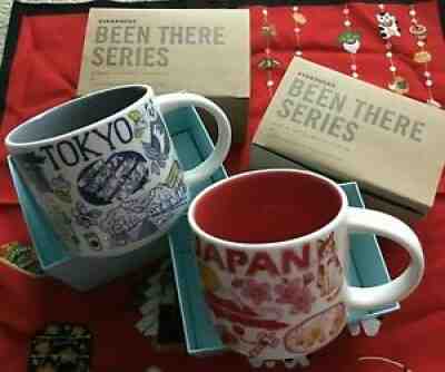 STARBUCKS BEEN THERE JAPAN & TOKYO FULL SIZE MUGS SET OF 2 US SELLER BRAND NEW! - Sold on eBay Dec 08, 2021 for $80.00