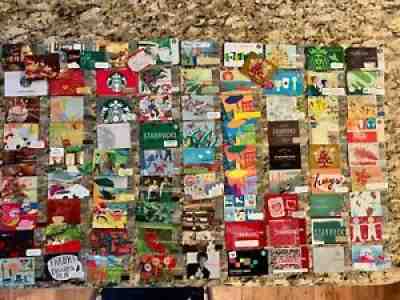 150 STARBUCKS Coffee Gift Card Lot - No Value - Great Selection - #3 of 3 Lots - Sold on eBay Dec 09, 2021 for $80.00