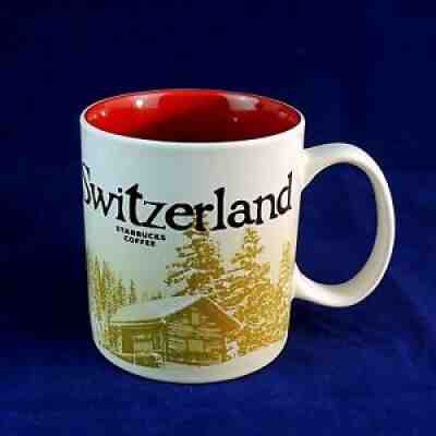 Starbucks Switzerland Version 2 Global Icon City Collector Series Mug 16 0z RARE - Sold on eBay Dec 08, 2021 for $79.99