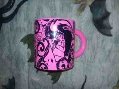 Starbucks 2021 Halloween Mug 14 oz - Black Cat Spider Web Neon Pink limited Fall - Sold on eBay Oct 11, 2021 for $71.00