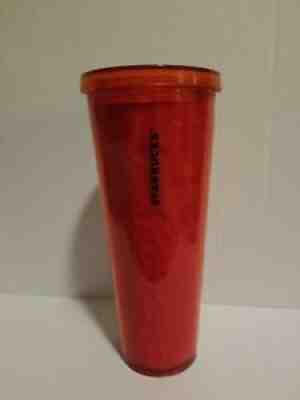 Starbucks 2019 Damaged Embossed Red Hearts Valentine's Cold Tumbler 24oz READ - Sold on eBay Nov 17, 2021 for $71.00