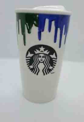 Starbucks Band Of Outsiders Rainbow Drip Ceramic Double Wall Cup Mug Pride EUC - Sold on eBay Sep 14, 2021 for $70.00