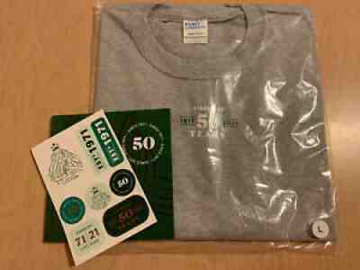 Starbucks Limited Edition Collectible 50th Anniversary T shirt Stickers Large - Sold on eBay Oct 09, 2021 for $70.00