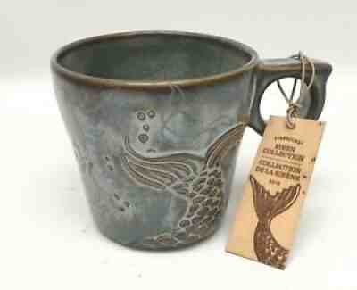 Starbucks Sirenâ??s Collection Anniversary Mug 2014 Mermaids Tail w/Wood Tag - Sold on eBay Nov 08, 2021 for $70.00
