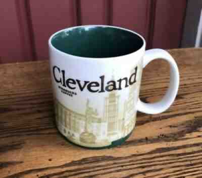 Starbucks Cleveland Ohio Collector Coffee Mug Global City Icon Series 16 oz 2009 - Sold on eBay Nov 13, 2021 for $70.00