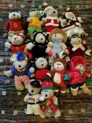 NICE LOT OF 14 STARBUCKS BEARISTA BEARS , Christmas, July 4, Golf, Bo peep - Sold on eBay Sep 21, 2021 for $69.99
