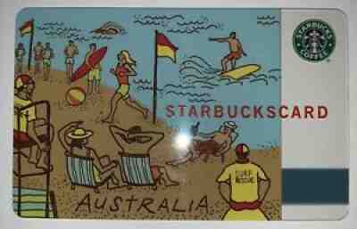 Starbucks Old Logo 2005 Summer Beach Australia Card - Sold on eBay Sep 25, 2021 for $69.99