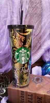 NWT 2021 Starbucks Halloween Tumbler Spider Web Foil Scroll Limited Edition HTF - Sold on eBay Sep 27, 2021 for $69.99