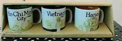 New Starbucks Icon Series Demitasse Mugs Ho Chin Minh Vietnam Hanoi 3 oz. - Sold on eBay Oct 02, 2021 for $69.99