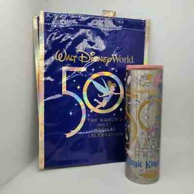 Disney World 50th Anniversary Been There Starbucks Metal Tumbler Bottle w/bag - Sold on eBay Oct 17, 2021 for $69.99