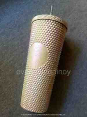 Starbucks 24oz Cold Cup PEARL GRAY Bling Iridescent Philippines Exclusive - Sold on eBay Oct 17, 2021 for $69.99