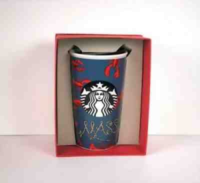 Starbucks 2016 Massachusetts Local Collection Double Wall Ceramic Tumbler NEW - Sold on eBay Dec 14, 2021 for $199.97