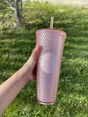 Starbucks Korea Pale Rose Studded Tumbler NWT - Sold on eBay Dec 13, 2021 for $145.00