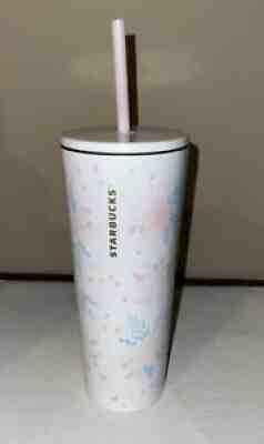 New Starbucks 2019 White Blooming Blossom Tumbler PLEASE SEE PHOTO & DESCR - Sold on eBay Dec 14, 2021 for $130.00