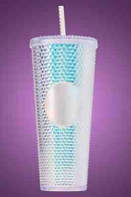 Brand new starbucks 2018 iridescent cold cup studded tumbler - Sold on eBay Dec 12, 2021 for $118.88