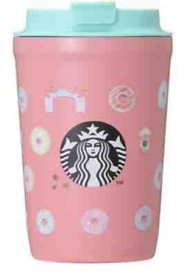  ­ Starbucks Japan ­ New  2021, Stainless Steel Tumbler Colorful Donut 355ml - Sold on eBay Dec 01, 2021 for $100.00