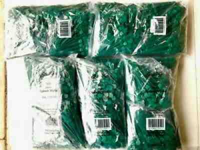 2500 Coffee Plastic Splash Sticks Stoppers (5 bags of 500) Green Starbucks New - Sold on eBay Dec 09, 2021 for $99.98