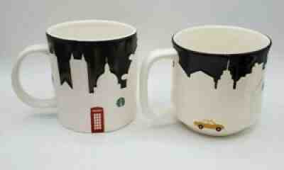 2 Bundle 2011 Starbucks LONDON & NEW YORK large Mugs Beautiful New No Box - Sold on eBay Dec 10, 2021 for $98.99