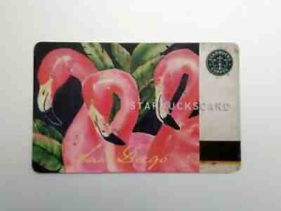 Starbucks Collectible Gift Card San Diego Zoo, Flamingo (Produced in 2003) - Sold on eBay Dec 11, 2021 for $86.00