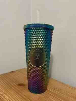 Starbucks China 2021 Oil Slick Studded Tumbler BNWT - Sold on eBay Dec 12, 2021 for $82.00