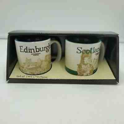 Starbucks Edinburgh Scotland 3oz Icon Demitasse Bagpipe Castle Espresso New - Sold on eBay Dec 09, 2021 for $74.99