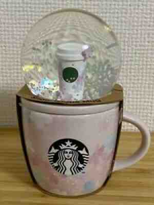 Starbucks Japan Limited SAKURA 2020 Snow Globe and Mug Cup from Japan 89ml - Sold on eBay Dec 02, 2021 for $73.62