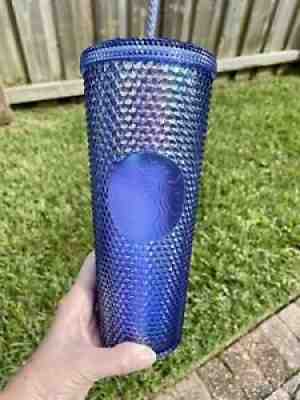 2021 WDW Disney Starbucks Tumbler Cup 50th Anniversary NEW Iridescent Studded - Sold on eBay Oct 23, 2021 for $70.00