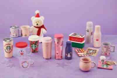 Starbucks Coffee Japan holiday Christmas 2021 Tumbler collection second edition - Sold on eBay Dec 03, 2021 for $45.00