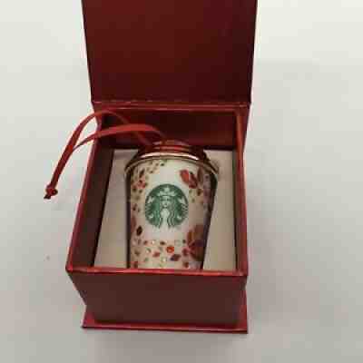 Starbucks Swarovski Crystal Mini Ceramic Coffee Cup Holiday 2013 Mermaid Logo - Sold on eBay Dec 05, 2021 for $69.99