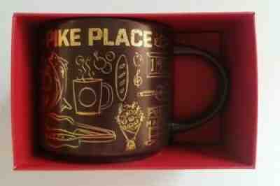 Starbucks Brown & Gold Pike Place Been There Mug Holiday 2020 - Sold on eBay Dec 06, 2021 for $69.99