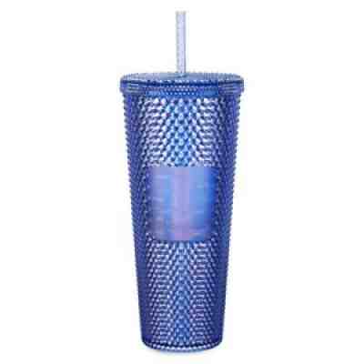 Disneyland Starbucks Geometric Studded Blue/Purple Tumbler Iridescent IN HAND - Sold on eBay Dec 14, 2021 for $69.99