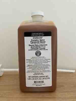 OFFICIAL Starbucks Pumpkin Spice (with Pump) - Sold on eBay Oct 04, 2021 for $69.98