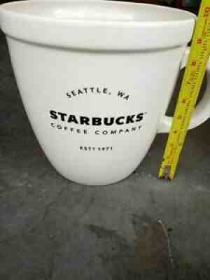 starbucks giant Abbey Classic Ceramic Mug 138oz Limited Edition - Sold on eBay Dec 27, 2021 for $420.00