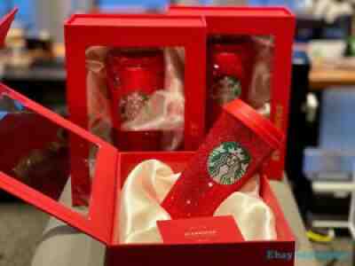 Starbucks 2020 Red ReCollection Global Limited Cup Diamond Particles Artware New - Sold on eBay Oct 31, 2021 for $410.99